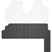 Frogum Rubbermatten Citroen Jumpy Bestelwagen 2006-2016 (past achter 2e zitrij) -