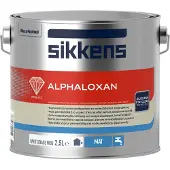 Sikkens Alphaloxan Flex | Matte Gevelverf 2,5 LTR - Wit