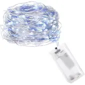 Hobby Hall Kerstverlichting | 1.9 m | Waterdicht | Op Batterij | LED-Verlichting | Koel Wit/Blauw