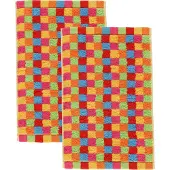 Cawö Gastendoek Cawö Cube Karo Multi (set van 6)