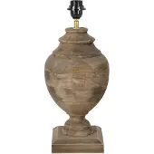 Light & Living Lampvoet vierkant Ø20x45 cm MILAZZO hout weather barn