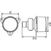 Hella Mistachterlicht 2NE 008 221-031