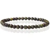 Memphis Natuursteen Armband - 4mm Dragon Bloodstone