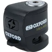 Oxford Fietsslot – micro xa5 alarm disc slot - black – Zwart