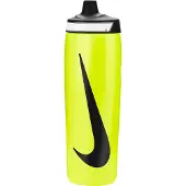 Nike Refuel Bidon Grip 710ML Geel Zwart Wit