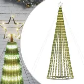 vidaXL LED-kerstboom 688 LEDs warm wit 300 cm