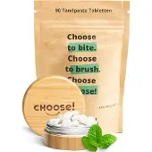 CHOOSE! CHOOSE Starterskit - Tandpasta Tabletten met Bamboe Pot
