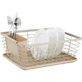 King Hoff 1838 - Afdruiprek - staal-kunstof - Beige