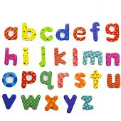 Simply For Kids magnetenset letters 52 stuks