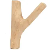 Bazar Bizar Kapstok Hook | hout naturel 6x3x20 cm staande kapstokken | NADUVI