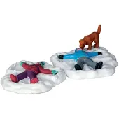 Lemax Snow Angels (sneeuwengelen) H 3,1 Cm