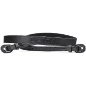 Leica 18553 leather carrying strap, black