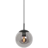 Steinhauer - hanglamp - Bollique - zwart - glas metaal - Ø 30cm - E27 - 3498ZW