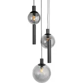 Steinhauer Hanglamp Bollique 5-lichts smoke glas