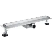 Dynamic Way douchegoot RVS 900x70 z/u40mm tegelrst/blind/flens