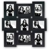 Zep Fotolijst AF33B Vicenza Black voor 9 Foto's