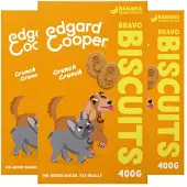 Edgard & Cooper 3x Adult Biscuit Banaan & Pinda 400 Gr