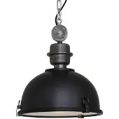Steinhauer Hanglamp Bikkel industrieel zwart