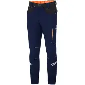 Sparco Werkbroek Zomer - TECH - blauw-oranje - Maat - m