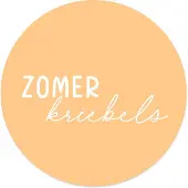 Label2X Muurcirkel zomerkriebels geel
