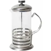 Gerimport French press koffiemaker - cefetiere - 600 ml - glas/rvs - Cafetiere