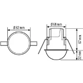 ESYLUX Compact Express Bewegingssensorelement - EP10510755