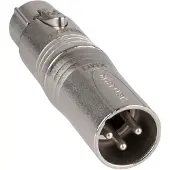Neutrik NA3M5F 3-Pin Male - 5-Pin Female DMX Adaptor