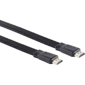 S-Impuls Platte HDMI kabel - versie 1.4 (4K 30Hz) / zwart - 3 meter