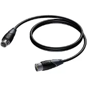 Procab CLD955 5-pins XLR (m) - 5-pins XLR (v) DMX kabel - 3 meter