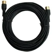 Cavus 8-pins DIN Powerlink PL8 kabel voor B&O / zwart - 7 meter