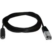 Cavus RJ45 naar 3,5mm Jack audio adapter voor B&O / zwart - 1,8 meter