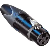 Neutrik XLR connector | V | | NC3FXX-BAG | 3 pin (3.5 – 8 mm)