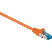 Pro S/FTP CAT6a 10 Gigabit netwerkkabel / oranje - LSZH - 10 meter