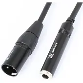 PD Connex XLR (m) - 6,35mm Jack mono (v) audio adapter - 0,15 meter