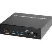 Roline HDMI naar stereo, 5.1 en 7.1 audio extractor - HDMI 1.4 (4K 30Hz) / zwart