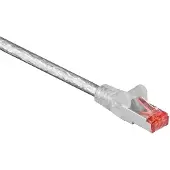 Goobay S/FTP CAT6 Gigabit netwerkkabel / transparant - LSZH - 10 meter
