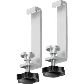 Brennenstuhl bureauklemmen voor Alu-Office-Line stekkerdozen - 2 stuks / zilver