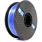 Gembird - PLA Silk Ice - 3D Printer Filament - 2 kleurig - Ijs blauw en Donkerblauw - Ice blue/Dark Blue - 1.75 mm - 1 kg