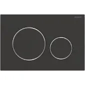 Geberit Bedieningsplaat Sigma 20 DF Mat Zwart