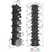 Hotbath Mate MHF005 High Flow inbouwdeel
