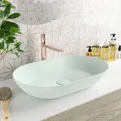 Mondiaz ONNI Waskom solid surface 55cm kleur Greey / Greey