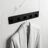 Mondiaz EASY Handdoekhaakjes 45cm solid surface kleur Urban