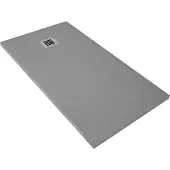 Alvoro Bewonen Bauke Douchebak Composietsteen - 90x90x3cm - Grijs - Composietsteen - Douche, Douchebakken - 5404024102569