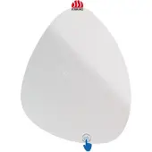 SaniGoods Ovo organische spiegel met verlichting en verwarming 60x80cm