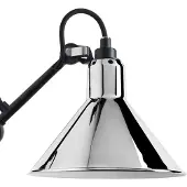DCW éditions Gras n°411 Vloerlamp Chrome | Conical