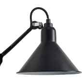 DCW éditions Gras n°411 Vloerlamp Black | Conical