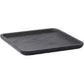 Aquanova Zeepschaal Cole Black 28 x 28 cm