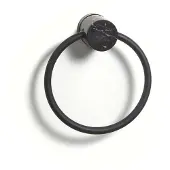 Aquanova Handdoekring Nero Black