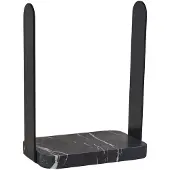 Aquanova Handdoekenrek Nero Marmer Black