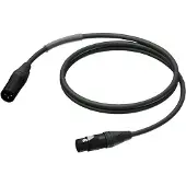 Procab / Neutrik PRD953 3-pins XLR (m) - 3-pins XLR (v) DMX kabel - 0,50 meter
